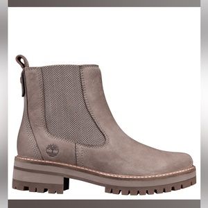 Timberland Women's Courmayeur Valley Chelsea Taupe Nubuck